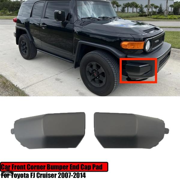 【並行輸入品】 フロント バンパー コーナー エンド キャップ パッド Reincements 52...