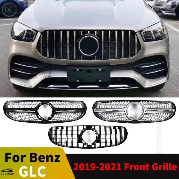 【並行輸入品】 フード メッシュ フロント バンパー グリル レーシング グリル ベンツ GLC X...