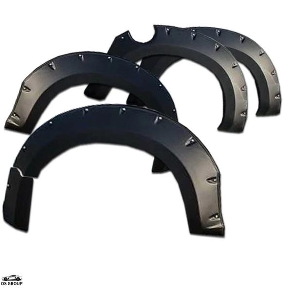 【並行輸入品】 2017年 ado 9 インチ フェンダー Flares マット ブラック フェンダ...