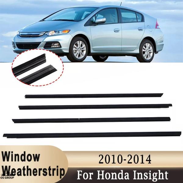 【並行輸入品】 4P ウィンドウ Weather ブラック ゴム シール Belt シーリング スト...