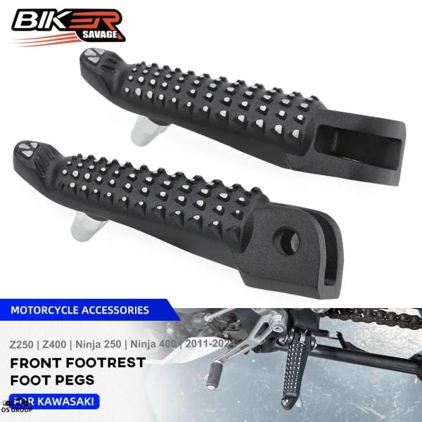 【並行輸入品】 フット レスト フット ペグ カワサキ ニンジャ 250 400 ZX-4R ZX-...