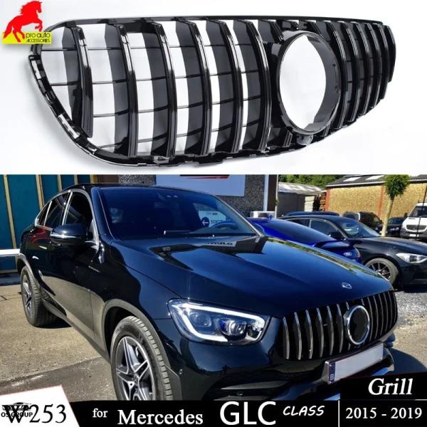 【並行輸入品】 フロント レーシング センター グリル ベンツ X253 W253 GLC クラス ...