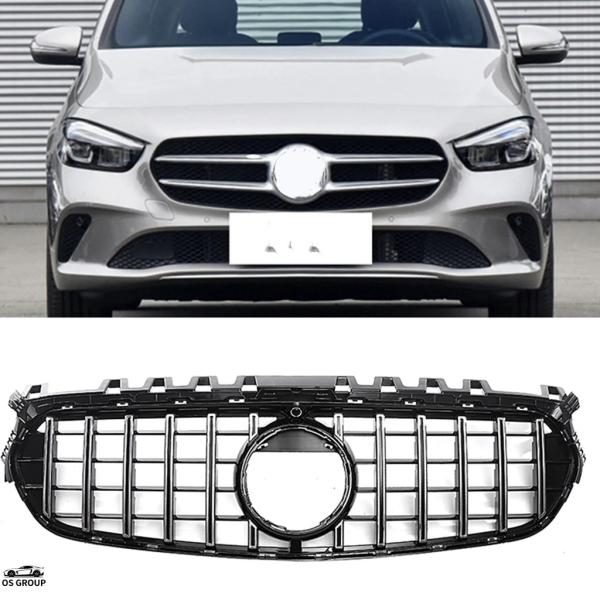 【並行輸入品】 フロント グリル レーシング GT R バンパー フード メッシュ ベンツ B-クラ...