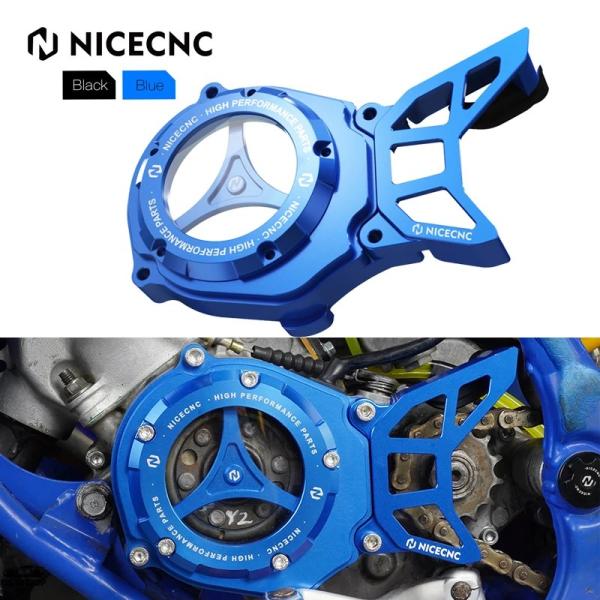 【並行輸入品】 NICECNC バイク 透明 イグニッション カバー ＆ スプロケット ガード キッ...