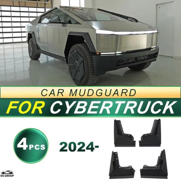 【並行輸入品】 24 テスラ Cyber ピックアップ タイヤs, 泥除け, Cyberトラック o...