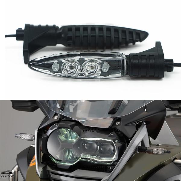 【並行輸入品】 バイク インジケータ― ライト ウィンカー フロント ウィンカー LED BMW R...