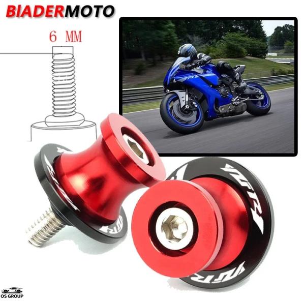 並行輸入品 YZFR1 バイク 6MM スタンド スクリューs ヤマハ YZF-R1 YZF R1 ...
