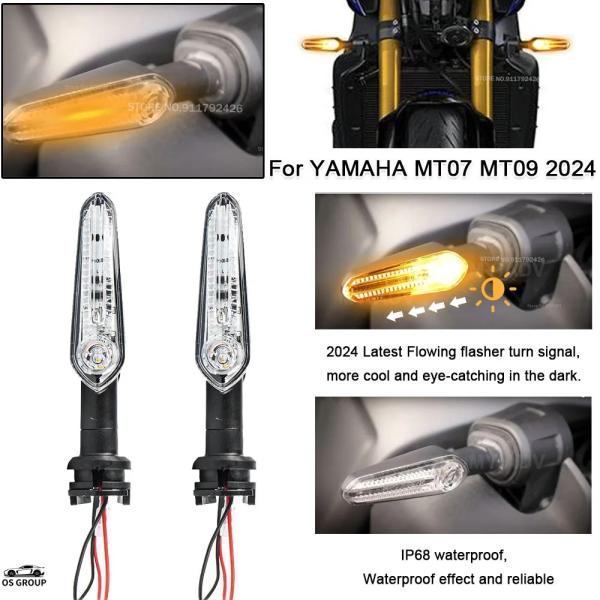 【並行輸入品】 バイク LED ウィンカー 流れる ライト Flashing インジケータ― ウィン...