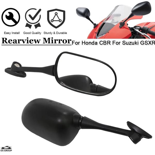 並行輸入品 バイク リア ミラー ホンダ CBR600RR CBR1000RR CBR250R CB...