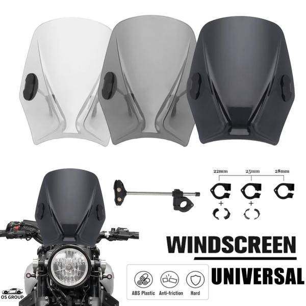 【並行輸入品】 風よけ 風防 ウインドシールド 調整可 風防スクリーン 汎用 CB650R BMW ...