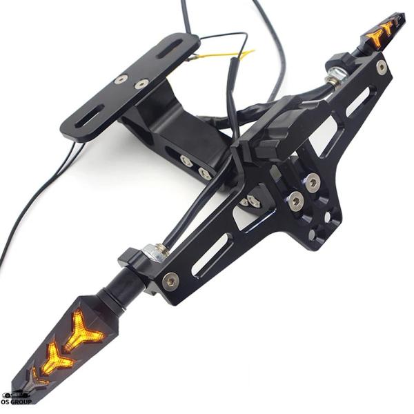 【並行輸入品】 バイク ホルダー リア Registeration プレート フレーム マウント ス...