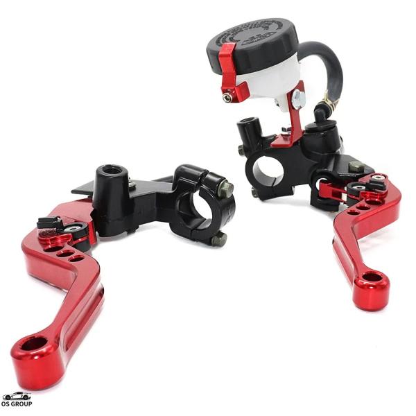 【並行輸入品】 バイク モトクロス CNC アルミ 油圧 シリンダー レバー スズキ Vstrom ...