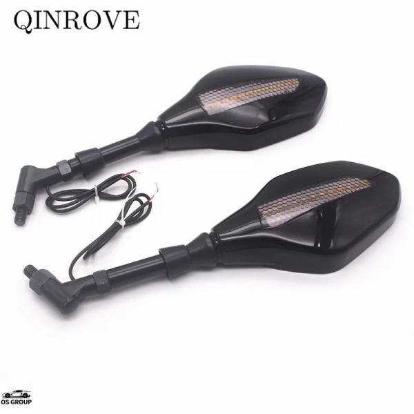 【並行輸入品】 8 10MM バイク リア ミラー LED ウィンカー 汎用 カワサキ Z650 7...