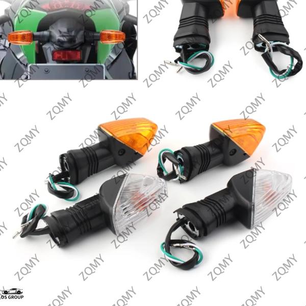 【並行輸入品】 1ペア バイク リア ランプ ウィンカーs カワサキ ニンジャ ZX-6R ZX-6...