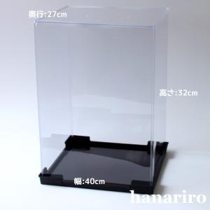 【クリアケース XL】プリザーブドフラワー ギフトボックス プレゼント用 ブリザードフラワ− クリアボックス 資材 花資材 花材 材料 ケース 透明