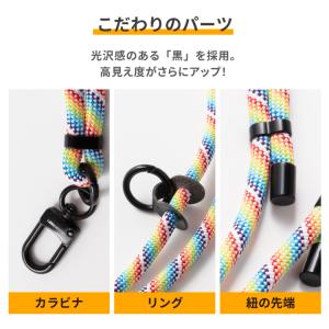 スマホショルダー ストラップ ナイロン スマホ...の詳細画像3