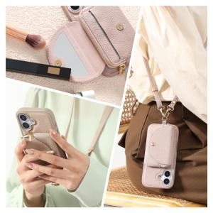 iPhone17 ケース ショルダー 背面ポケ...の詳細画像5