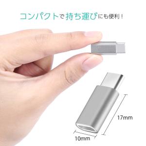 2個セット 変換アダプタ micro USB ...の詳細画像3