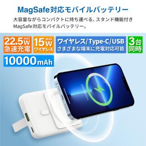 モバイルバッテリー 10000mAh 軽量 小...の詳細画像1
