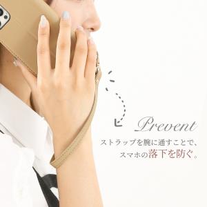 スマホ ストラップ ハンドストラップ 手首 落...の詳細画像4