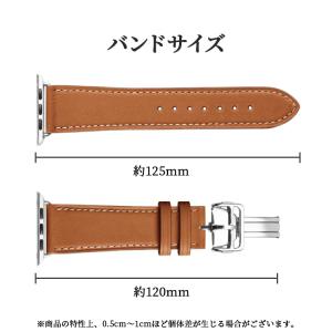 アップルウォッチ バンド 本革 レザー ベルト...の詳細画像5
