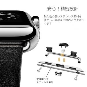 アップルウォッチ バンド 革 レザー 牛革 a...の詳細画像5