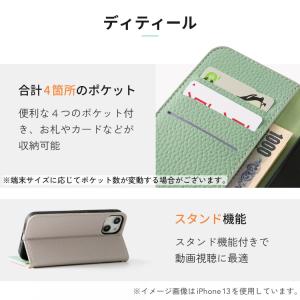 AQUOS wish4 ケース 手帳型 ストラ...の詳細画像5