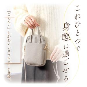 スマホポーチ スマホ ポーチ 手さげバッグ シ...の詳細画像1