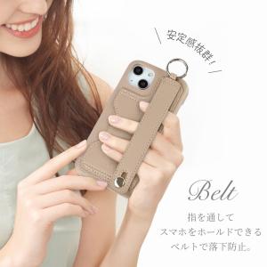iPhone13 ケース ベルト付き 手帳型ケ...の詳細画像1