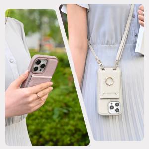 iPhone17 ケース ショルダー 背面ポケ...の詳細画像2