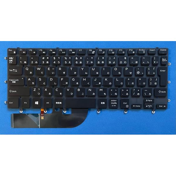 新品 DELL XPS15 9550 Precision 5510 等用 バックライト付き日本語キー...