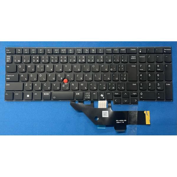 純正 新品 Lenovo ThinkPad E16 Gen 2 等用 バックライト付き日本語キーボー...