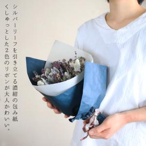 シルバーリーフのシックなブーケ*ふわふわかわい...の詳細画像2