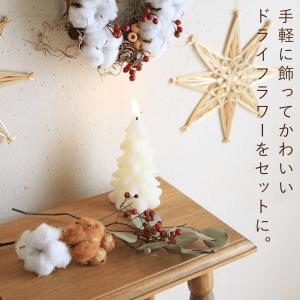 秋冬インテリアに♪ 野バラの実と綿の実がかわい...の詳細画像2