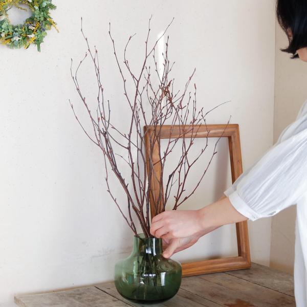 【富良野産】白樺の枝 ロング ブラウン ドライフラワー ◆ ナチュラル インテリア 枝もの 花材 素...