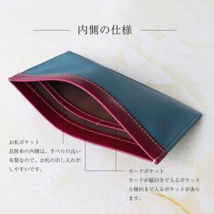 財布 長財布 レディース メンズ 本革 革 薄...の詳細画像5