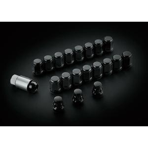 MUGEN(無限) ホイールナット&amp;ロックセット ブラック シビック FL5 22/09- 品番：0...