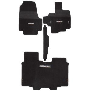 無限（MUGEN） スポーツマット ブラック×レッド ベンチシート用 N BOX
