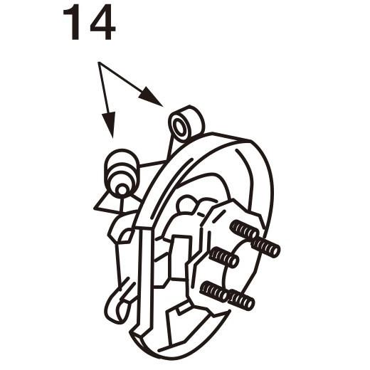 NISMO(ニスモ) リアアクスルブッシュ アッパー スカイラインGT-R BNR32 品番：551...