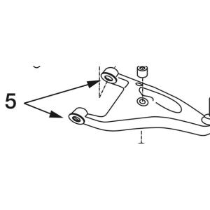 NISMO NISMO(ニスモ) リアAアームブッシュ スカイラインGT-R BNR34