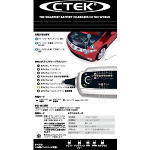 CTEK バッテリーチャージャー・メンテナー ...の詳細画像3