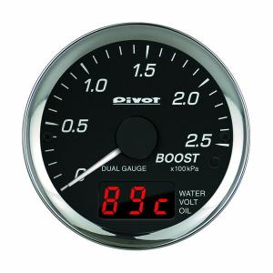 Pivot(ピボット) DUAL GAUGE PRO ブースト計 SKYACTIV-D用 品番：DPB-M