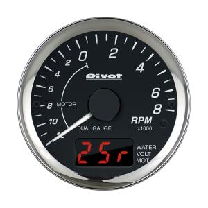 Pivot(ピボット) DUAL GAUGE PRO タコメーター トヨタ ハイブリッド車用 品番：DPT-HT