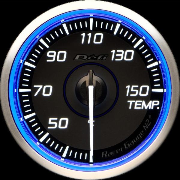 Defi(デフィ) RacerGauge N2Plus φ60 温度計(TEMP) 【ブルーモデル】...
