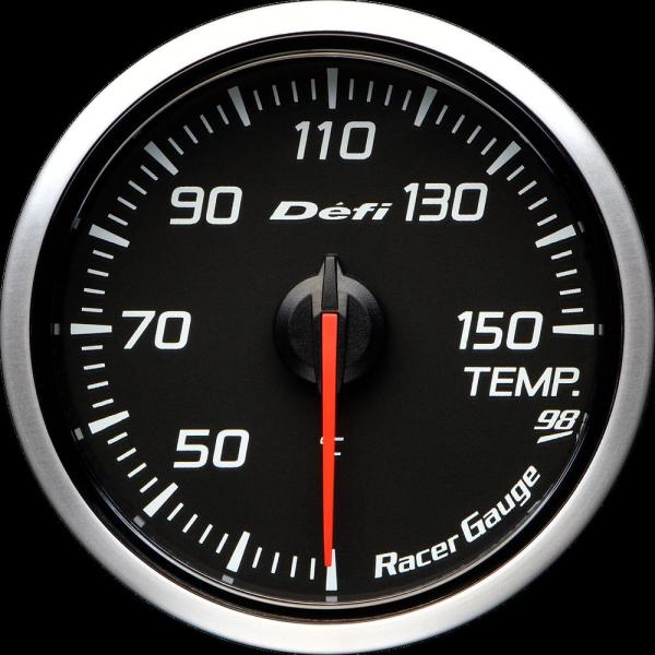 Defi(デフィ) Racer Gauge Style98 Hommage 温度計 黒文字板/赤指針...