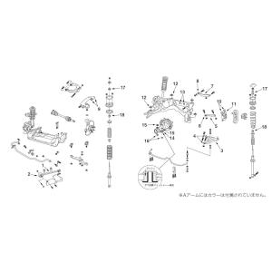 イケヤフォーミュラ フロント アッパーリンク（ネガタイプ