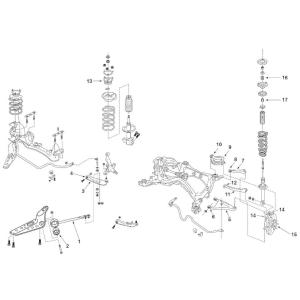 NISMO nismo ニスモ リヤAアームブッシュ(補修部品) 55550-RS590用 1個