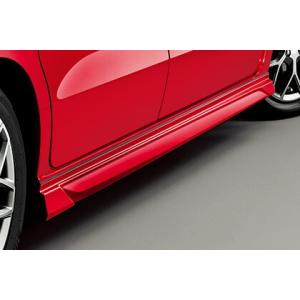 無限（MUGEN） JF3/4 N-BOX カスタム 前期 サイドスポイラー 塗装済