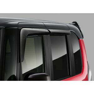 N-BOX バイザー 無限 MUGEN(中古品) 無限（MUGEN） ベンチレーテッドバイザー 無限エンブレム付 N BOX JF3