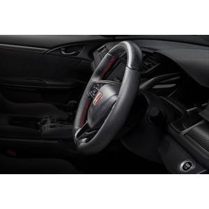 MUGEN(無限) スポーツステアリングホイール レッド シビック FK8 2017/09- 品番：...